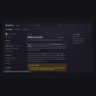 Documentations and specification website for Cyrnel